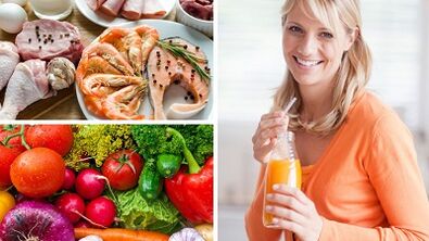 Corecție nutritivă în tratamentul varicelor la picioare